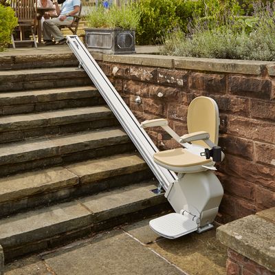 Brooks outdoor stairlift for steps
